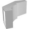 Ekena Millwork 5-in. W x 10-in. D x 10-in. H Monterey Architectural Grade PVC Knee Brace BRCP05X10X10MON - alternate 5